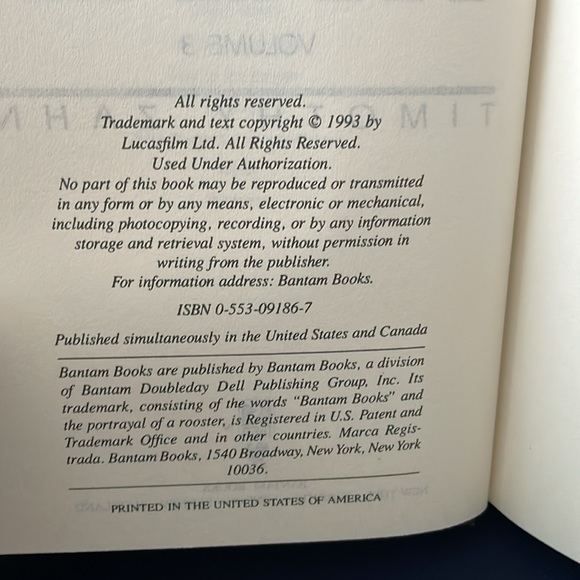 Star Wars: The Last Command by Timothy Zahn (hardcover) - Picture 2 of 5